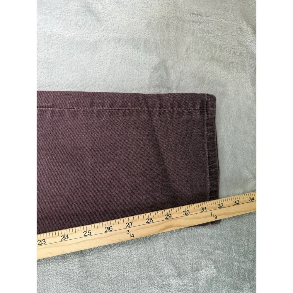 Levis 510 Pants Men's 38x32 Burgundy Skinny Jeans - Picture 3 of 13